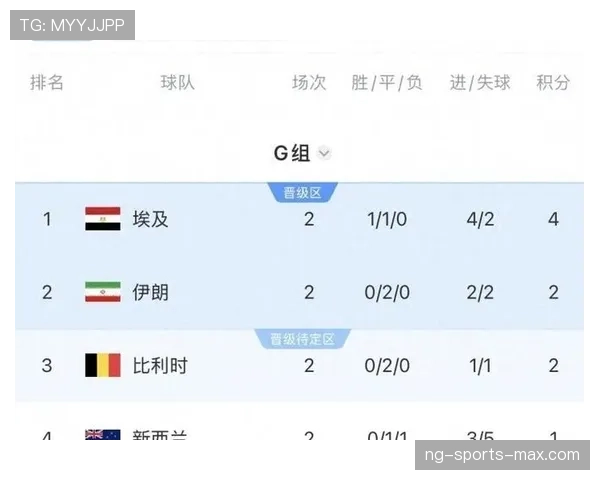 伊朗1-1埃及:世界杯G组末轮战报